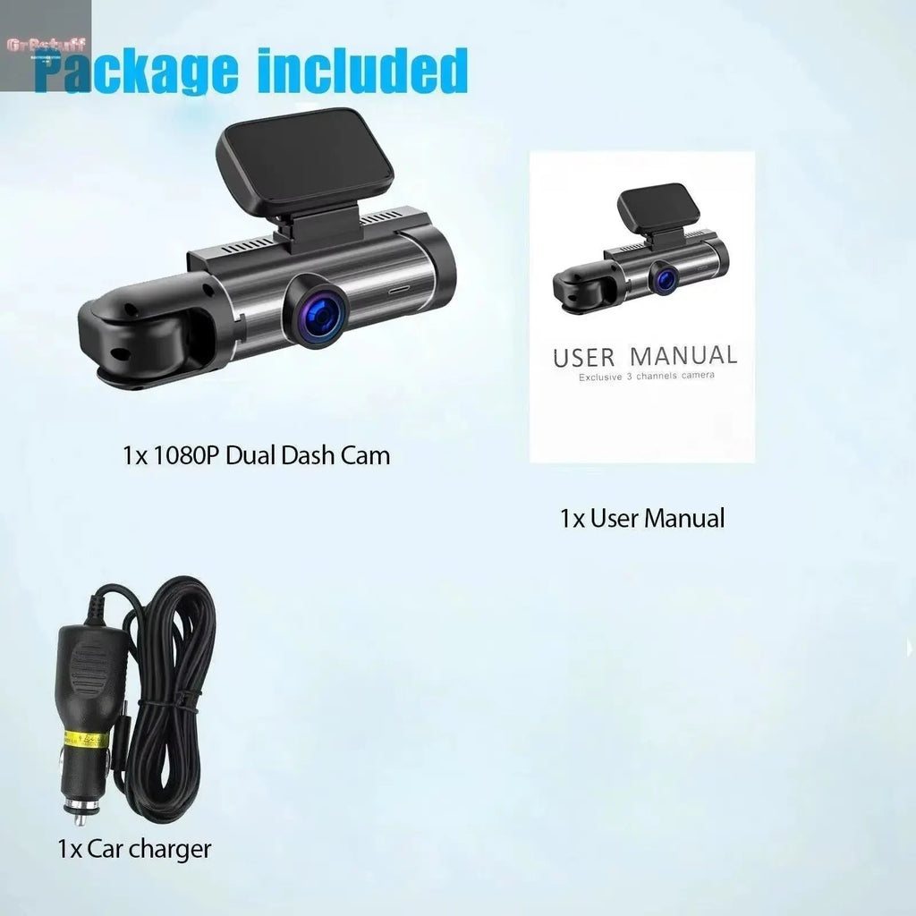 1080  FRONT CAMERA AND IN CAR CAMERA.