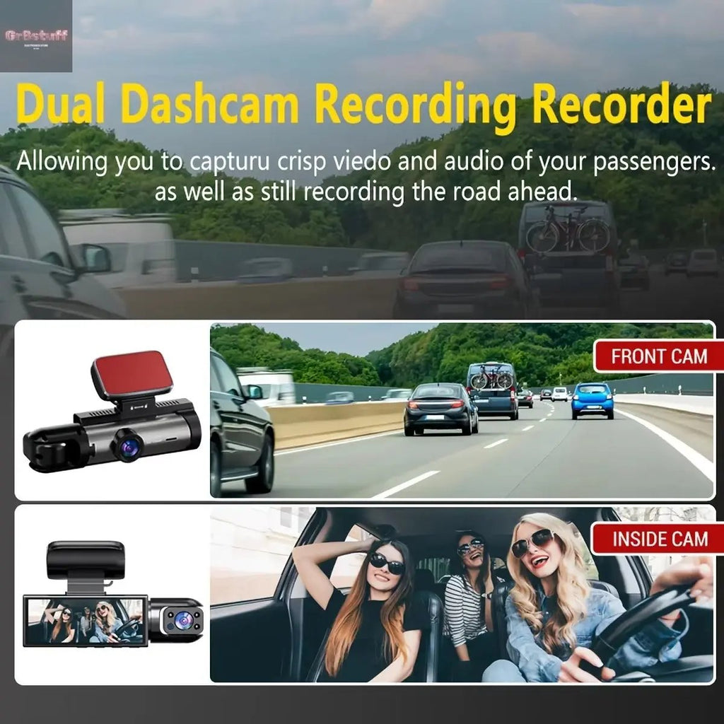 1080  FRONT CAMERA AND IN CAR CAMERA.