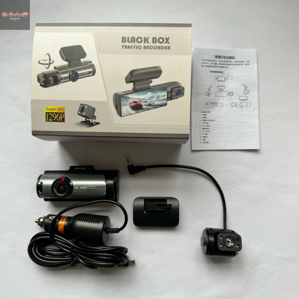 1080  FRONT CAMERA AND IN CAR CAMERA.