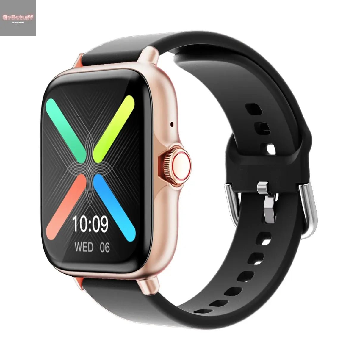 1.83'' Waterproof Smart Watch with Message Answer Call Sleep Monitoring Sports Pedometer Information Alerts For iPhone Android - Gr8stuff