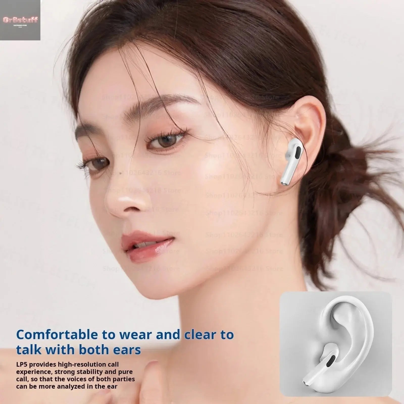 2024 New Air Pro True Wireless Bluetooth Earphones Headphones HiFi Sound Low Latency Noise Reduction Earbuds for IPhone Android - Gr8stuff