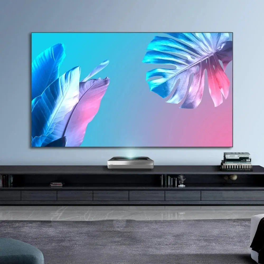 2025 Latest Upgraded Fresnel 5.0 UST ALR Fixed Frame Screen 4K 8K Ambient Light Rejection for Ultra Short Throw Projectors - Gr8stuff