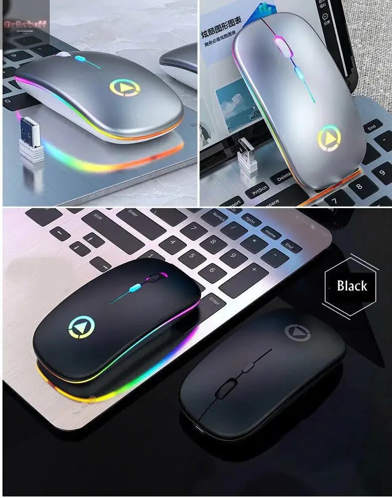2.4GHz Colorful Wireless USB Mouse - Gr8stuff