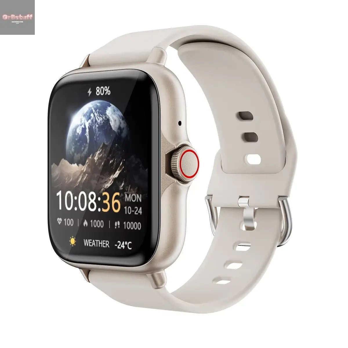 AquaSync™ 1.83” SmartWatch – Power, Style, and Control at a Glance.