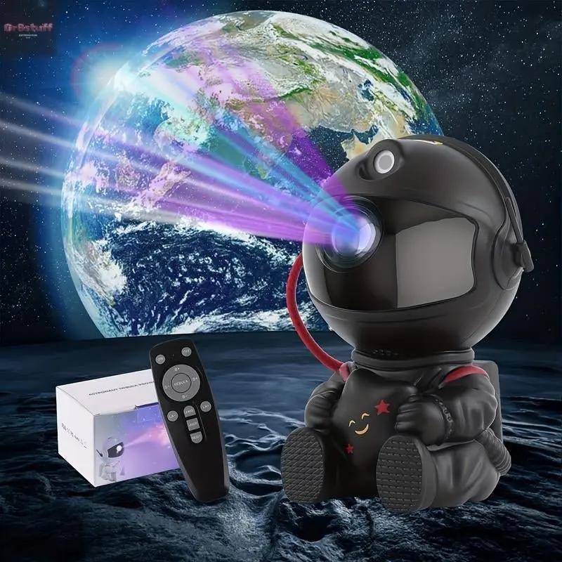 Astronaut Galaxy Projector with Nebula Effects Star Projector Galaxy Night Light USB Powered for Kids Room Decor Various Nebula Effects.