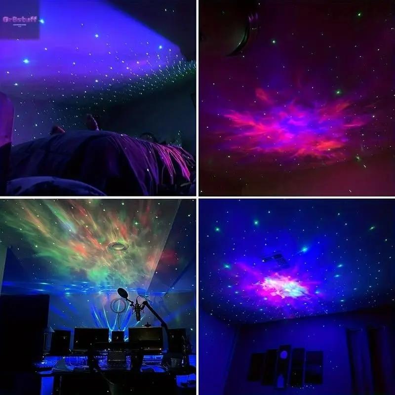 Astronaut Galaxy Projector with Nebula Effects Star Projector Galaxy Night Light USB Powered for Kids Room Decor Various Nebula Effects.