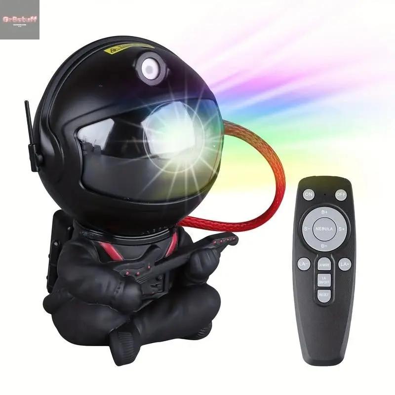 Astronaut Galaxy Projector with Nebula Effects Star Projector Galaxy Night Light USB Powered for Kids Room Decor Various Nebula Effects.