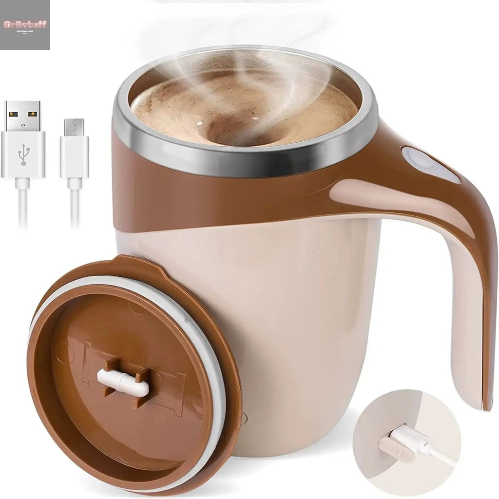 Automatic Self-Stirring Mug – Mix Smarter, Sip Smoother.