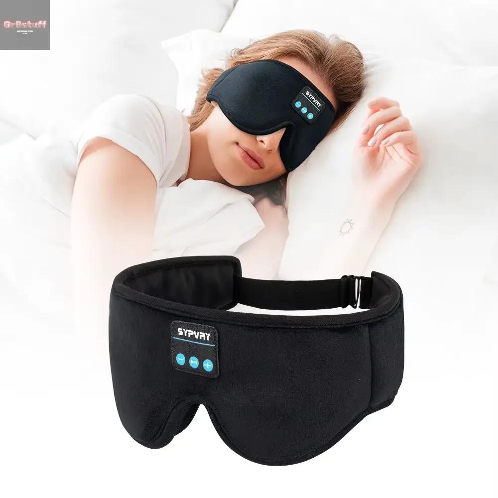 DreamTune 3D: Bluetooth Sleep Mask with Wireless Headset & Adjustable Eye Cover.