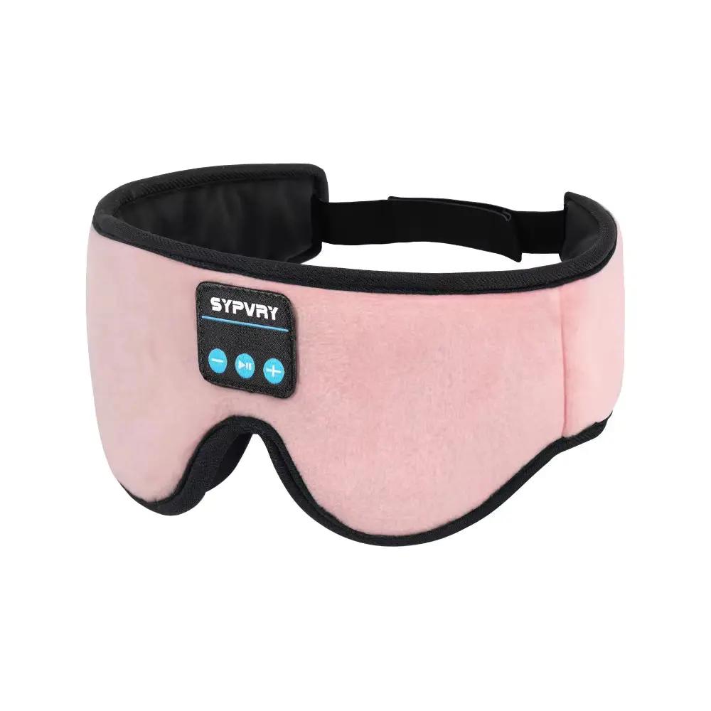 DreamTune 3D: Bluetooth Sleep Mask with Wireless Headset & Adjustable Eye Cover.