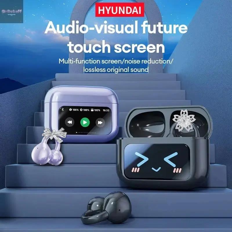 EchoGrip™ M100 ENC Ear Clip Earphones – Style, Sound, and Smart Control.