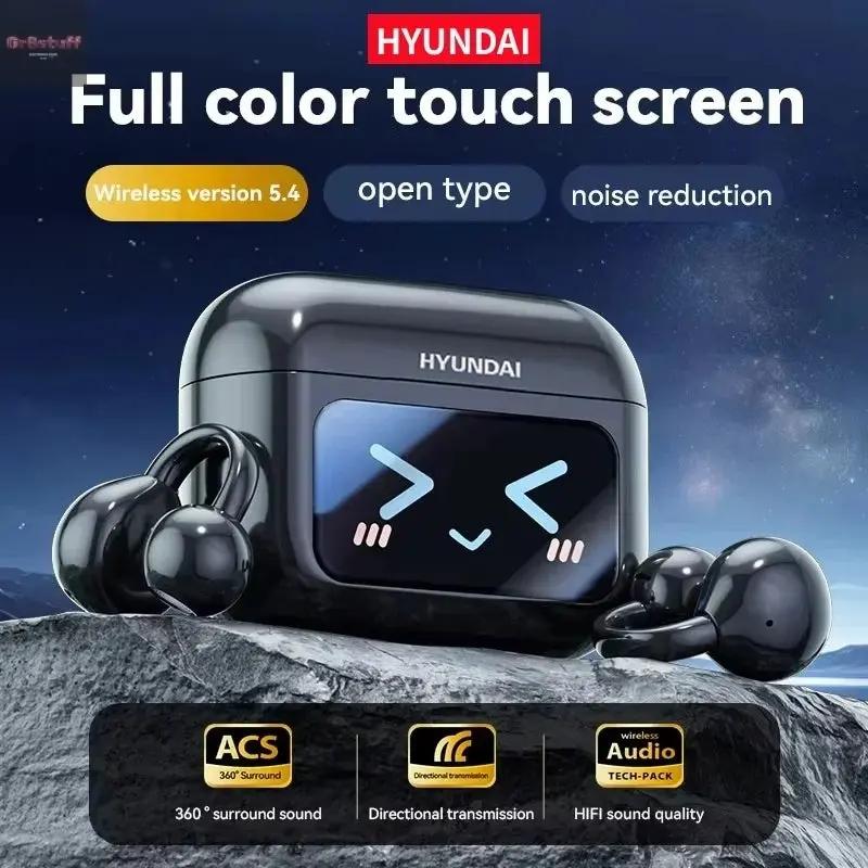 EchoGrip™ M100 ENC Ear Clip Earphones – Style, Sound, and Smart Control.