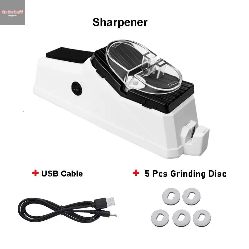 Electric Knife & Scissor Sharpener – Fast, Safe, and Effortless Precision.
