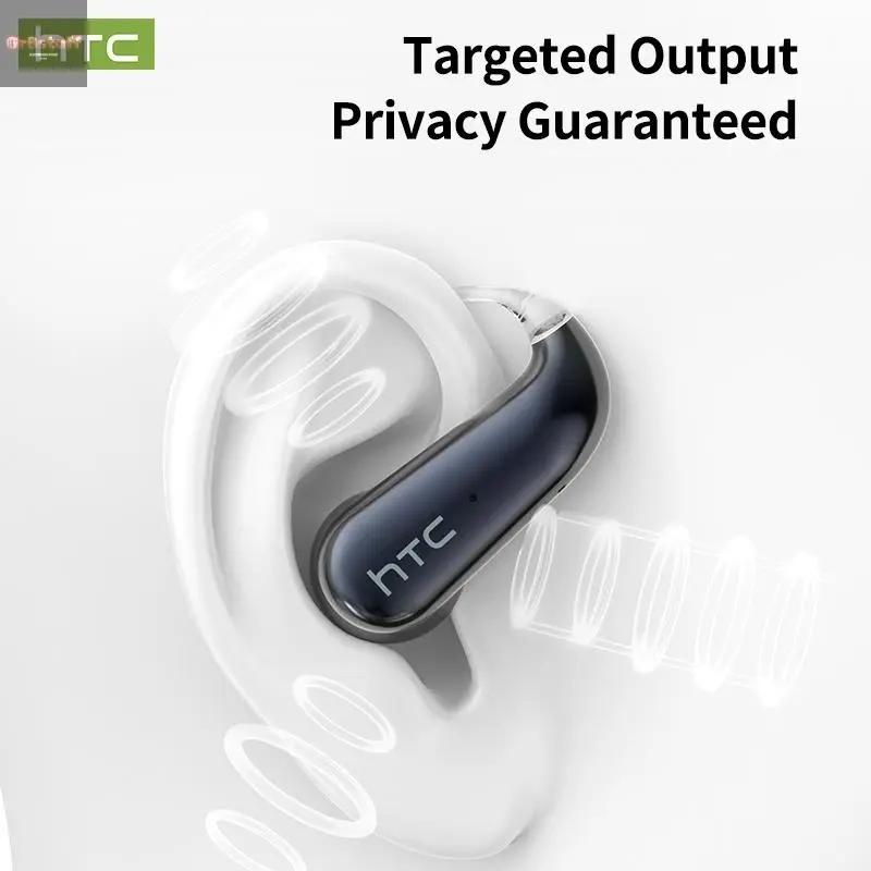 HTC NE38 OWS Wireless Translation Earbuds, Supports Real-Time Translation in 134 Languages with APP, Bluetooth 6.0 Earphones, IPX5 Waterproof, HIFI Sound Quality, Suitable for Office, Sports, Study and Audio Calls | Built-In Microphone | AI Headphones.