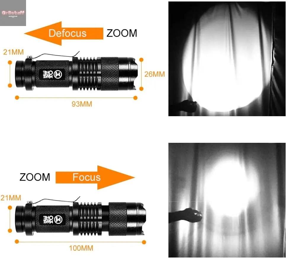 IR Torch 3 Watt 850NM Infrared Light Night Vision Flashlight Torch - Infrared Light Is Invisible to Human Eyes - to Be Used with Night Vision Device (NOT Include Battery).