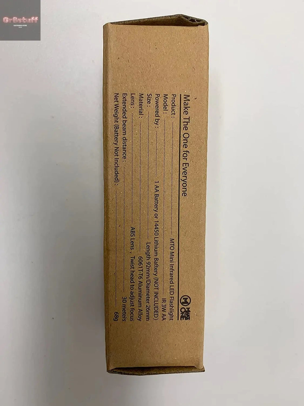 IR Torch 3 Watt 850NM Infrared Light Night Vision Flashlight Torch - Infrared Light Is Invisible to Human Eyes - to Be Used with Night Vision Device (NOT Include Battery).