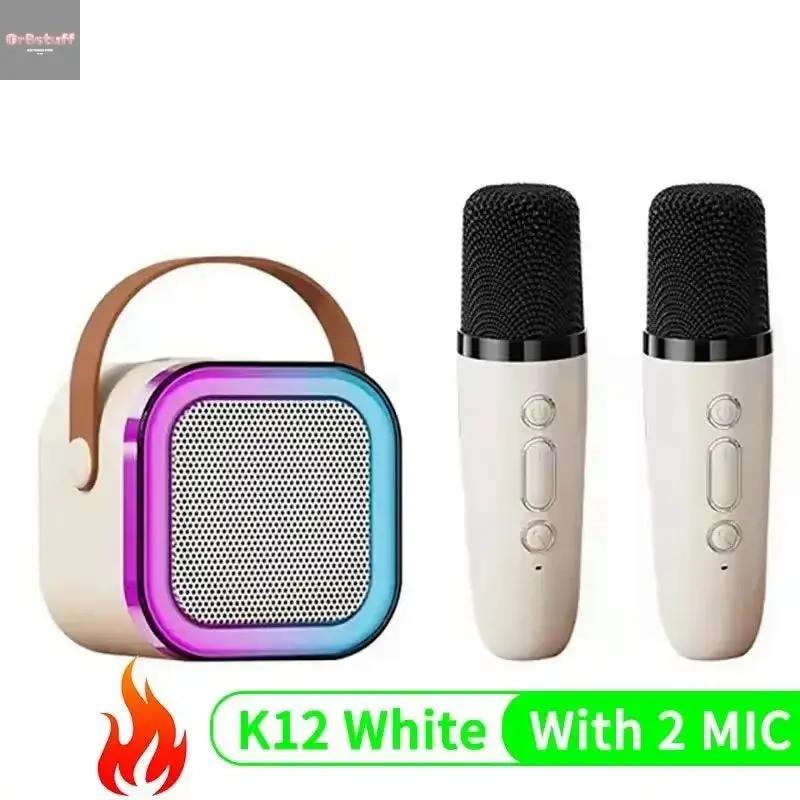 K12 Partypro Wireless Karaoke Speaker – 2 Mics, RGB Lights, Pure Fun.