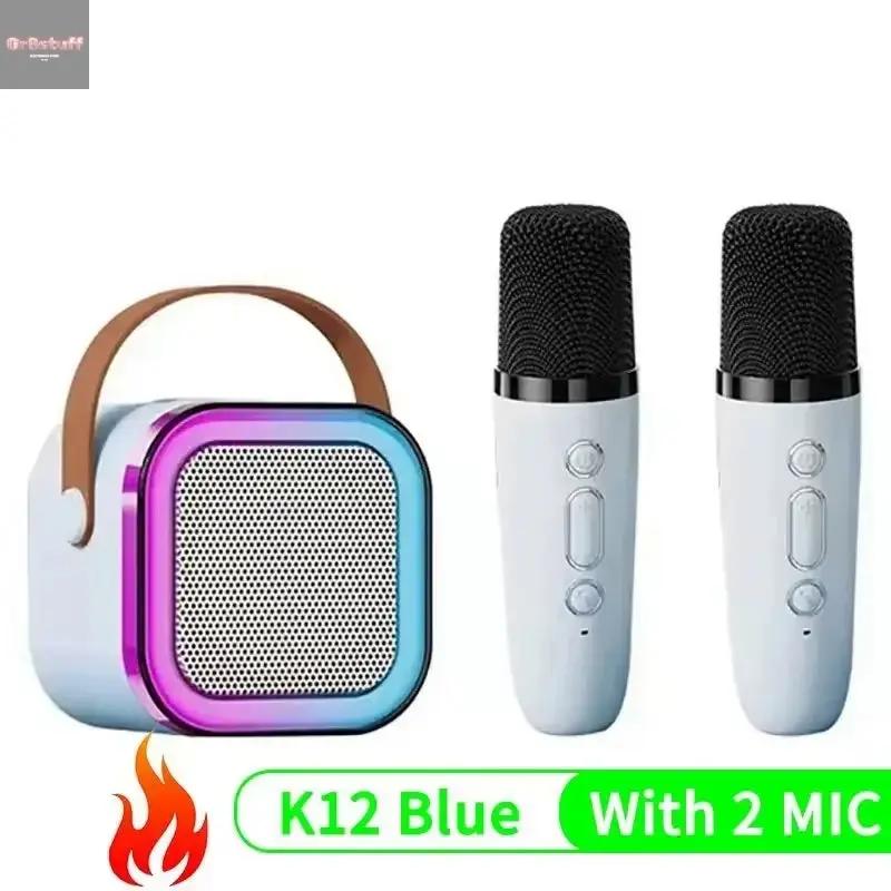 K12 Partypro Wireless Karaoke Speaker – 2 Mics, RGB Lights, Pure Fun.