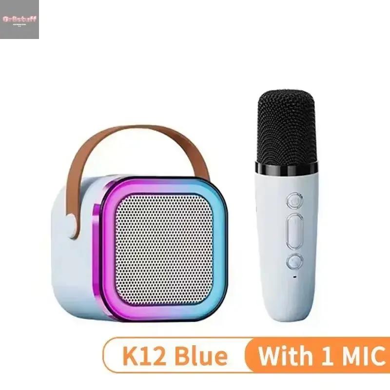 K12 Partypro Wireless Karaoke Speaker – 2 Mics, RGB Lights, Pure Fun.