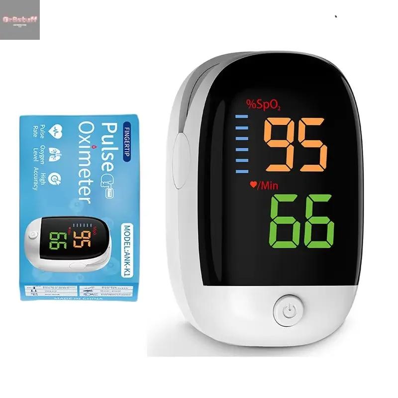 LK89 Finger Pulse Oximeter Medical Portable Blood Oxygen Oxymetre Heart Rate Saturation Meter OLED Oximetro De Dedo LED Display.
