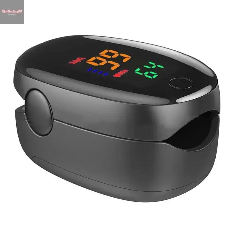 LK89 Finger Pulse Oximeter Medical Portable Blood Oxygen Oxymetre Heart Rate Saturation Meter OLED Oximetro De Dedo LED Display.