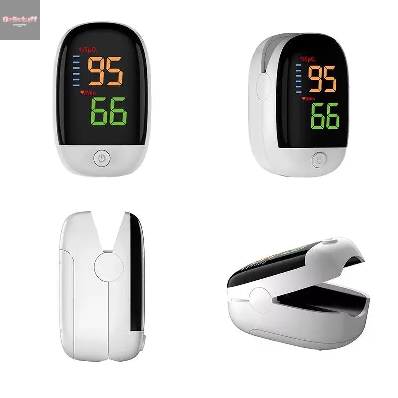 LK89 Finger Pulse Oximeter Medical Portable Blood Oxygen Oxymetre Heart Rate Saturation Meter OLED Oximetro De Dedo LED Display.