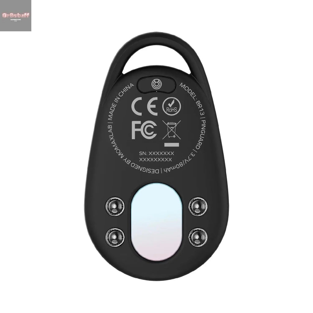 MOMAX PinGuard: Smart Tracker & Hidden Camera Detector with Apple Find My Integration.