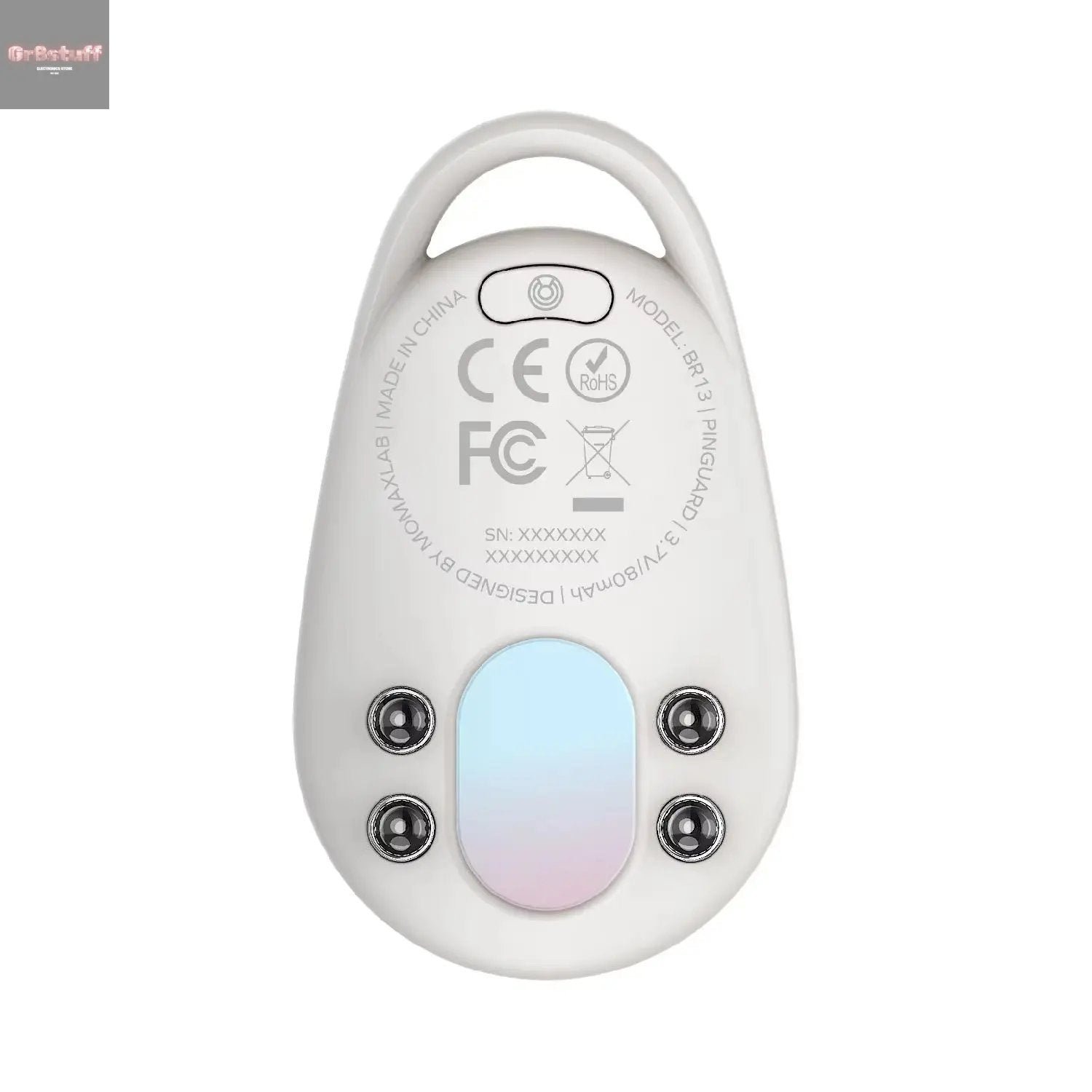 MOMAX PinGuard: Smart Tracker & Hidden Camera Detector with Apple Find My Integration.