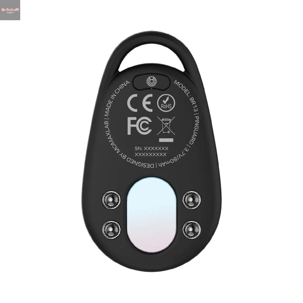 MOMAX PinGuard: Smart Tracker & Hidden Camera Detector with Apple Find My Integration.