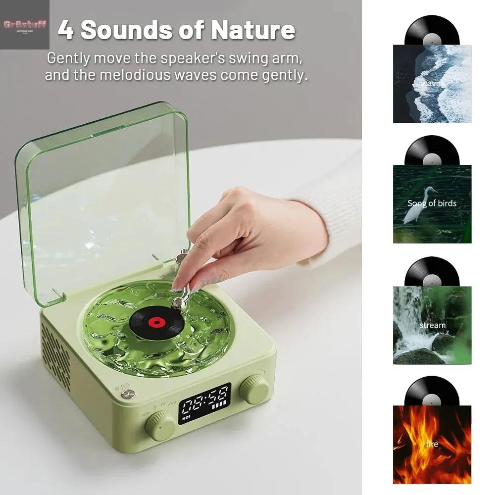 Mini Retro Bluetooth Speaker – Sound Sleep Meets Vintage Vibes.