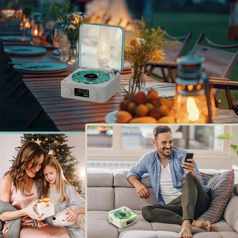 Mini Retro Bluetooth Speaker – Sound Sleep Meets Vintage Vibes.