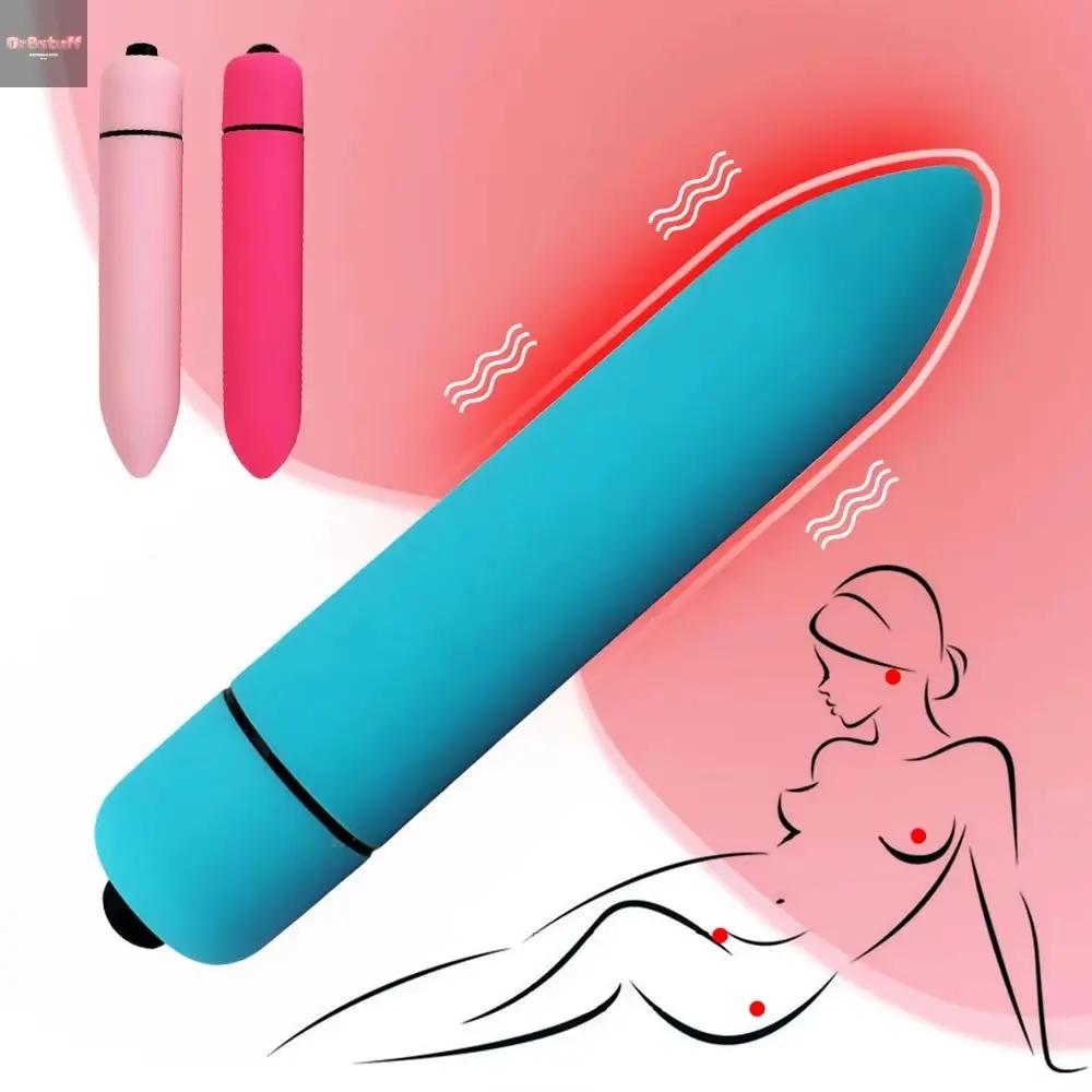 Vaginal Massage Vibrators Sex Toy for Women Mini Bullet Dildos Lipstick AV Stick Clitoris Stimulator Penis Ring.