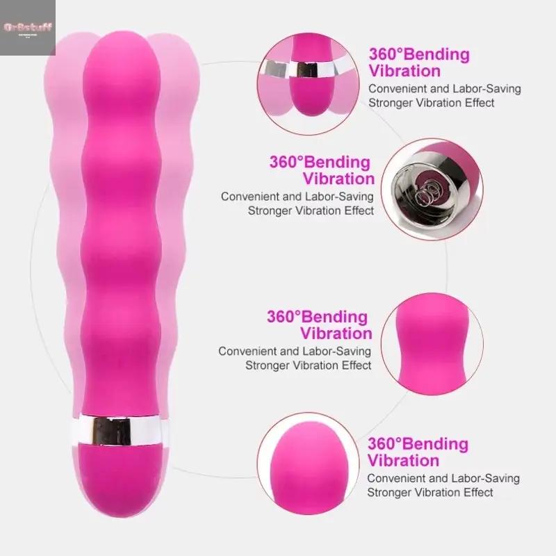 Vaginal Massage Vibrators Sex Toy for Women Mini Bullet Dildos Lipstick AV Stick Clitoris Stimulator Penis Ring.