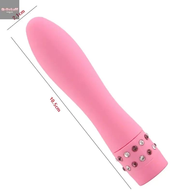 Vaginal Massage Vibrators Sex Toy for Women Mini Bullet Dildos Lipstick AV Stick Clitoris Stimulator Penis Ring - Gr8stuff
