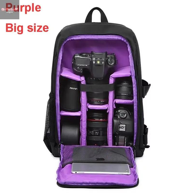 Waterproof DSLR Backpack Video Digital DSLR Camera Bag Multi-Functional Outdoor Camera Photo Bag Case for Nikon Canon DSLR Lens.
