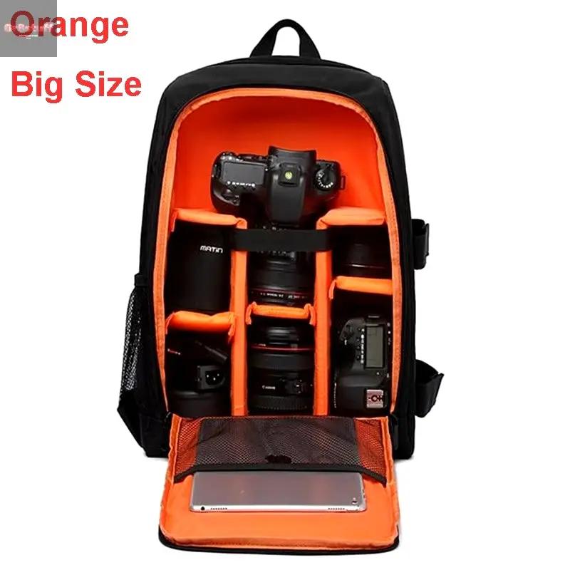 Waterproof DSLR Backpack Video Digital DSLR Camera Bag Multi-Functional Outdoor Camera Photo Bag Case for Nikon Canon DSLR Lens.
