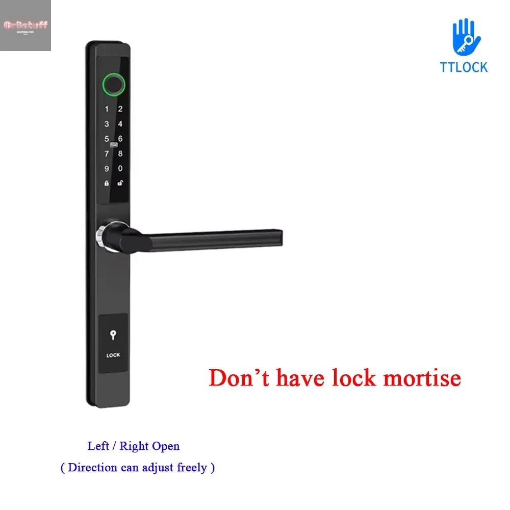 Waterproof Smart Lock – Fingerprint, Password & Card Access for Sliding Doors.