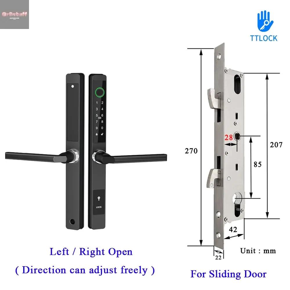 Waterproof Smart Lock – Fingerprint, Password & Card Access for Sliding Doors - Gr8stuff