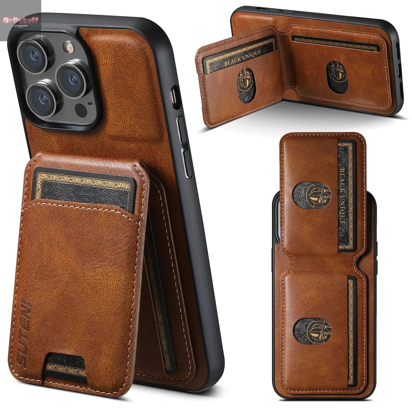 CardGuard Leather Phone Case - Gr8stuff