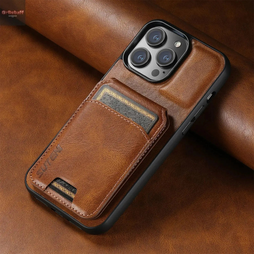 CardGuard Leather Phone Case - Gr8stuff