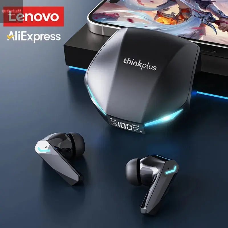 Choice Lenovo GM2 Pro Gaming Headset Bluetooth 5.3 Dual Mode Music Sport Earbuds Noise Reduction Headphones with Mic HD Call - Gr8stuff