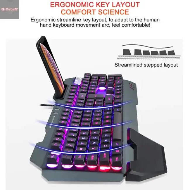 ErgoStyle RGB Mechanical Keyboard - Gr8stuff