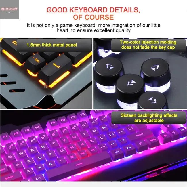 ErgoStyle RGB Mechanical Keyboard - Gr8stuff