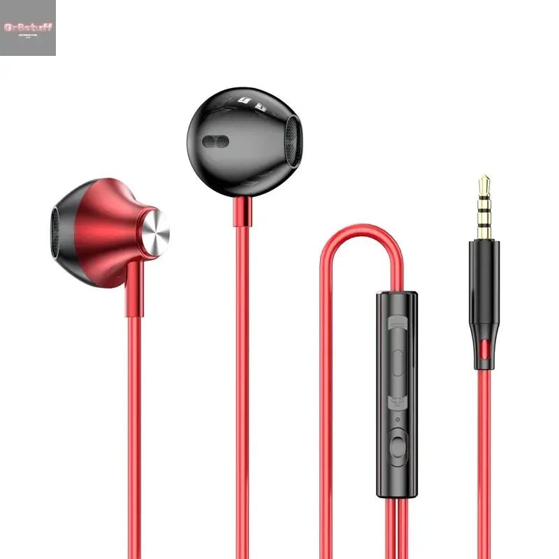 For Samsung Headphones HiFi Surround Sound In - ear USB Type C 3.5mm With wire control Wired Earplugs For Galaxy S24 S23 S22 Ultra - Gr8stuff