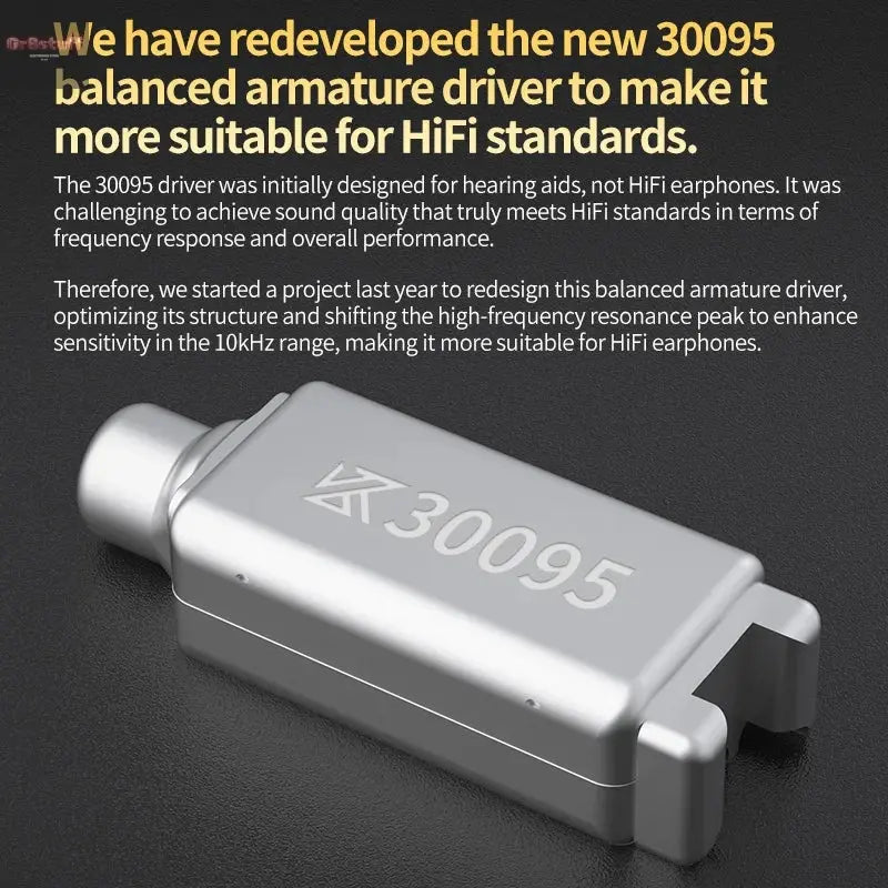 KZ Krila In Ear HiFi Earphone 1DD+1BA High - end Tunable balanced armature Earphones Monitor Headphone Cancelling Earbuds - Gr8stuff