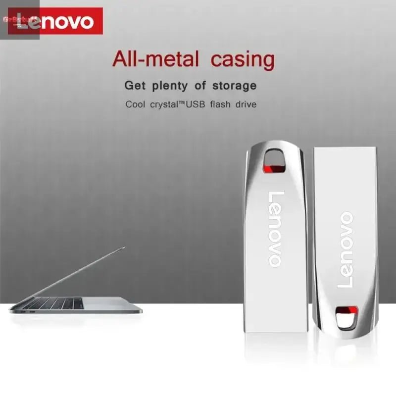 Lenovo 3.0 Pen Drive Metal High Speed Flash Drive 2TB1TB 512GB USB Memory Stick Pen Drive 128GB Suitable for PC/Laptop/PS4 Contr - Gr8stuff