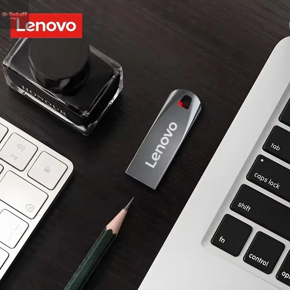 Lenovo 3.0 Pen Drive Metal High Speed Flash Drive 2TB1TB 512GB USB Memory Stick Pen Drive 128GB Suitable for PC/Laptop/PS4 Contr - Gr8stuff