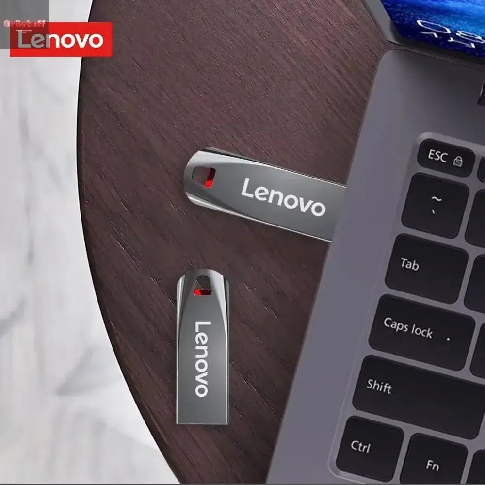 Lenovo 3.0 Pen Drive Metal High Speed Flash Drive 2TB1TB 512GB USB Memory Stick Pen Drive 128GB Suitable for PC/Laptop/PS4 Contr - Gr8stuff