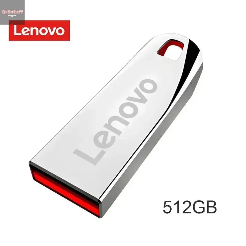 Lenovo 3.0 Pen Drive Metal High Speed Flash Drive 2TB1TB 512GB USB Memory Stick Pen Drive 128GB Suitable for PC/Laptop/PS4 Contr - Gr8stuff