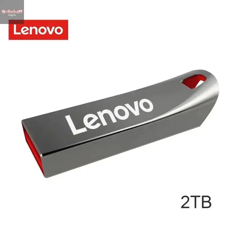 Lenovo 3.0 Pen Drive Metal High Speed Flash Drive 2TB1TB 512GB USB Memory Stick Pen Drive 128GB Suitable for PC/Laptop/PS4 Contr - Gr8stuff